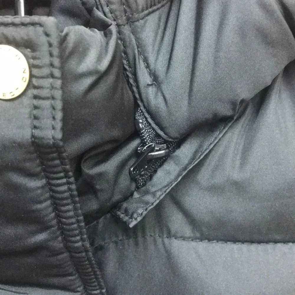 NWT,French Connection,Faux Fur Hoodie Puffer Jacket - Picture 10 of 17